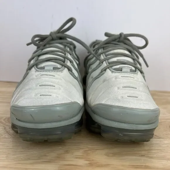 Nike Air Vapormax Plus Womens Size 8.5 Gray Green Running Shoes Sneakers - Picture 14 of 16